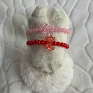 Handmade By My Daughter Set of 2 Bracelets